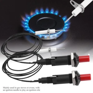 2pcs BBQ Universal Piezo Spark Ignition Push Button Igniter Fireplace Stove Gas - Picture 1 of 11