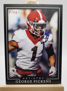 2022 Sage Artistry Football 48 RC George Pickens Pittsburgh Steelers WR 