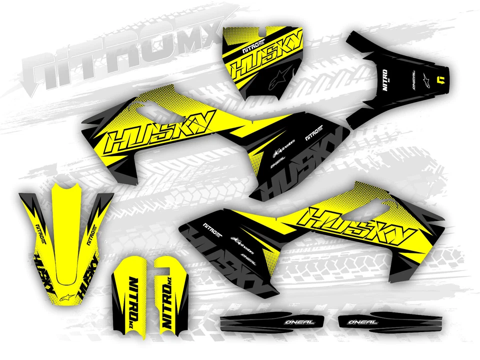Kit de gráficos para Husqvarna TC 65 TC65 2016 2017 2018 2019 2020 2021 2022 2023 Foto 1 de 1