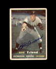 Bob Friend Signed Original 1957 Topps Pittsburgh Pirates Autograph