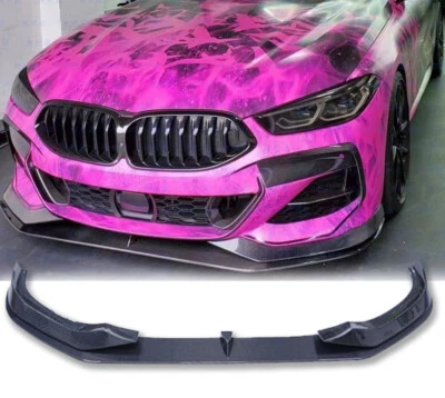 Carbon Fiber AC Style Front Bumper Splitter Lip For BMW G20 330i M Sport 2019-22 Foto 1 de 4