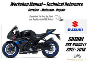 Suzuki GSXR1000 GSX-R1000 GSXR 1000 L7 Service Reparatur Werkstatthandbuch USB 17 -18 - Bild 1 von 9