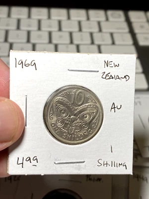 1969 New Zealand 1 Shilling - Image 1 of 2