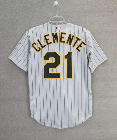 Authentic Roberto Clemente  Rawlings Pittsburgh Pirates Jersey Size 40 Mens Cover