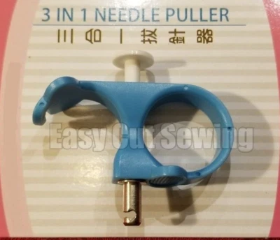 SEW MATE 3 In 1 Needle Puller + Thimble + Thread Cutter Sewing Notions Remover Tool