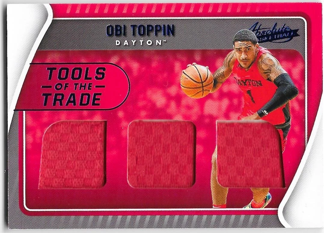 2022-23 Panini Chronicles Absolute Draft Obi Toppin 83/99 Tools Trade #TOTT-25