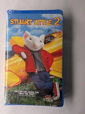 Stuart Little 2 - Clamshell VHS Video Tape- New Factory Sealed 2002 Shrink-Wrap - Image 1 of 4