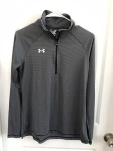 Under Armour Women's size XS X-small 1/4 zip pullover black & white NEW w/tags - Imagen 1 de 6