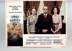 First Family-Bob Newhart-Gilda Radner-11x14-Color-Lobby Card-Comedy