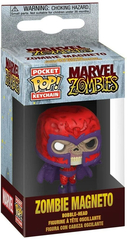 Funko - Llavero POP: Marvel Zombies - Magneto Nuevo En Caja Foto 1 de 3