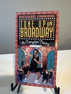 Richard Simmons Tone Up On Broadway VHS  Workout  Tape New / Sealed  Exercise - Image 1 of 2