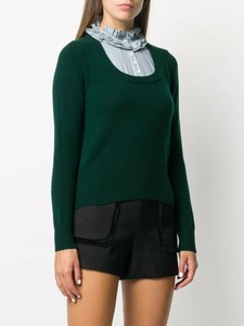 sandro green sweater