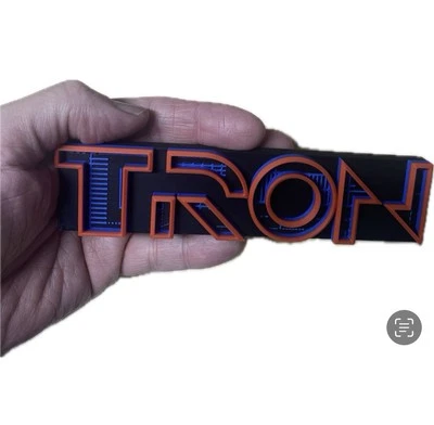 Decorative Tron self standing sign logo display POP Disney