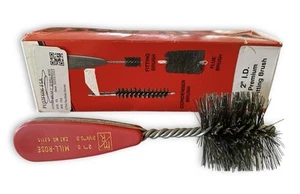 Neu Mill Rose 63115 2" Premium Montagebürste, saubere Passform solider roter Kunststoffgriff - Bild 1 von 3