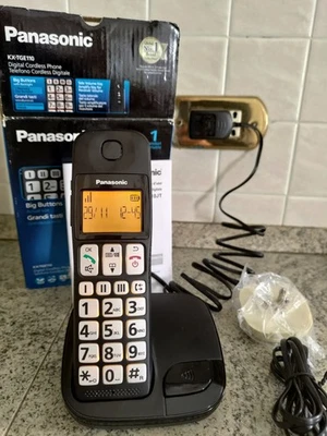 telefono cordless panasonic Kx-tge110 - Immagine 1 di 2