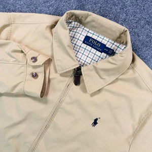 Polo Ralph Lauren Bi-Swing Windbreaker Harrington Full Zip Bomber Jacket Men's M - Picture 1 of 12