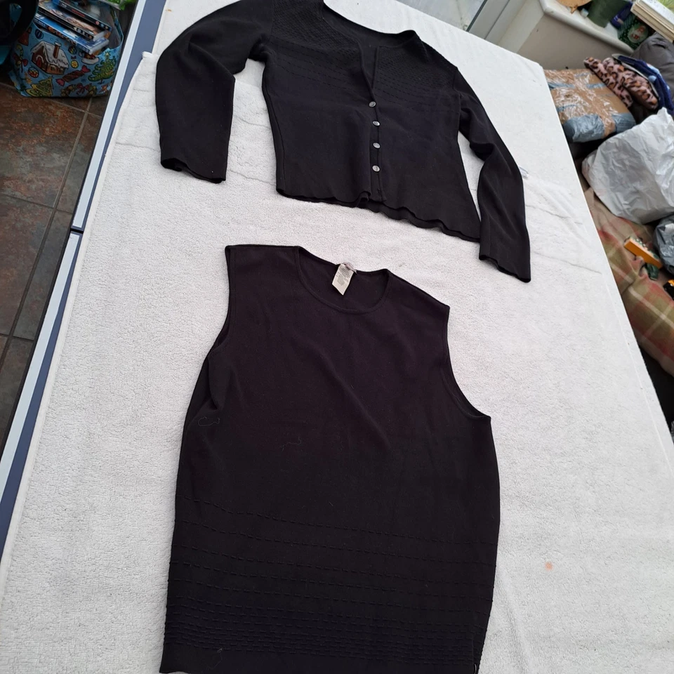 Versace Classic Top And Cardigan Size  48 UK 14 - Image 1 of 4