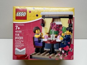 LEGO VALENTINE'S DAY DINNER 40120 Seasonal Exclusive Set NEW SEALED - RETIRED