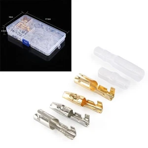 3,9 mm Messing Stecker & Buchse mit Abdeckungen 100 Sets Motorrad - Bild 1 von 12