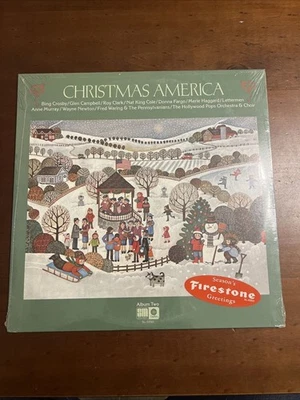 Vintage Christmas America Album Two (Vinyl, New & Sealed) Capitol SL-6950 (1974) - Image 1 of 4