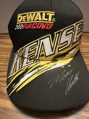Y2K Roush Racing Hat Dewalt Matt Kenseth Vintage Cap NASCAR MINT #17 Signed - Image 1 of 4