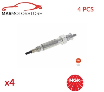 ENGINE GLOW PLUGS NGK 97284 4PCS P NEW OE REPLACEMENT - Image 1 of 4