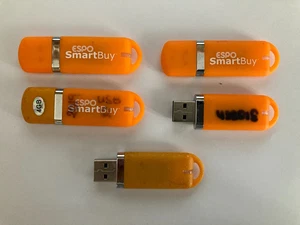 Job Lot 4GB x 5 ESPO SmartBuy Branded USB 2.0 Flash Drive Memory Sticks - Afbeelding 1 van 1