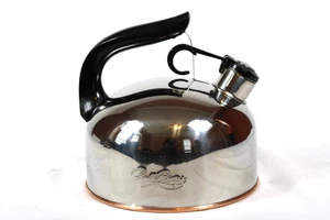 Revere Ware Teekessel Kanne Paul Edelstahl / Kupferboden - Korea 95C - Bild 1 von 8
