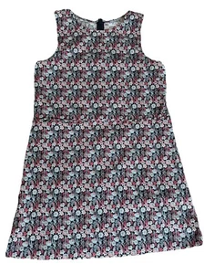 Brooks Brothers Girls Fleece Cactus Print Shift Dress Size 14 Pockets On Front - Picture 1 of 10
