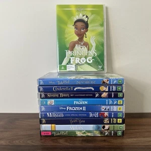 Disney Princess Movie DVD Bundle Bulk Lot - Picture 1 of 23