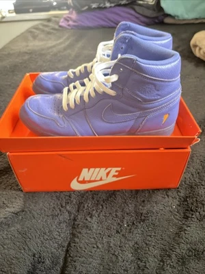 Gatorade Air Jordan 1 Retro 1 HI OG (púrpura) - (violeta apresurado)  Foto 1 de 4