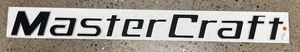 Calcomanía Mastercraft 5" negra SKU 758000 - Imagen 1 de 2