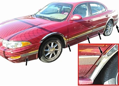 Body Side Molding 3.5" Wide (12pc) for 2000-2005 Buick Lesabre - Extended  - Image 1 of 4