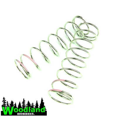 Tekno TKR6090 – Shock Spring Set (front, 1.6×9.0T, 80mm, pink, 4.80 lb/in) - Image 1 of 2