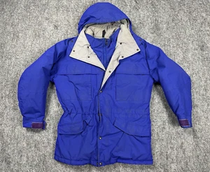 Chaqueta De Colección The North Face Hombres M Azul GoreTex Plumón Acolchado Parka Nieve Esquí Años 90 - Imagen 1 de 10