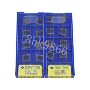 Insertos de carburo originales CCMT32.51ESU CCMT09T304N-SU AC530U SUMITOMO CNC 10 piezas - Imagen 1 de 6