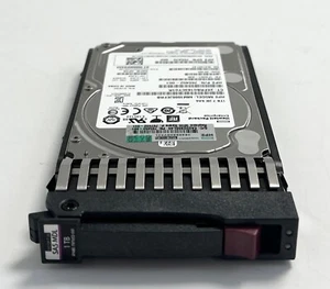 HPE MSA 1TB 12G SAS J9F50A 7.2K rpm SFF (2.5-inch) 512e Midline Hard Drive - Picture 1 of 2