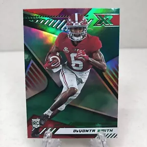 2021 Panini Chronicles Draft Picks XR Green #184 DeVonta Smith - Picture 1 of 6