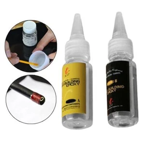 2* Fishing Rod Building Epoxy Thread Coating Rod Building A+B Glue New KitUK. - Picture 1 of 10
