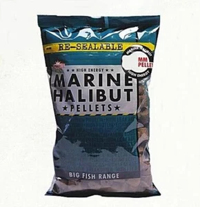 Dynamite Baits Marine Halibut Pellets 21mm 900g Vorgebohr Karpfenpellets Esca - Imagen 1 de 1