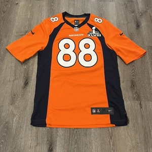 Demaryius Thomas #88 Denver Broncos Super Bowl XLVIII Nike NFL Jersey Size M - Picture 1 of 7