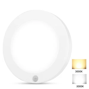 MingBright 6 1/8'' Motion Activated LED Ceiling Light Flush Mount Fixtures 10W - Picture 1 of 13