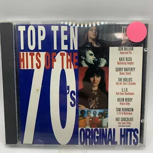 Top Ten Hits Of The 70s CD EMI United Kingdom Original Hits - Foto 1 di 6