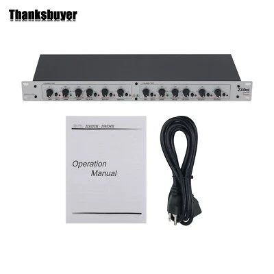 234XS Crossover Stereo 2-Way/3-Way Electronic Crossover Mono 4-Way for DBX - Image 1 of 4