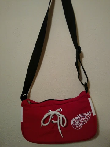 Pro Fanity by Little Earth NHL Team jersey purse Detroit Red Wings VGUC Cover
