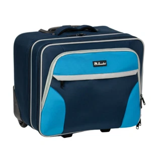 Henselite Professional Bowls Trolley Bag: NAVY LIGHT BLUE.   FREE P AND P - Picture 1 of 2