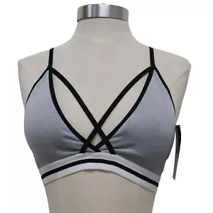 AE Athletic Essentials Performance Intimates Sports Bra - S - Black, Gray, White - Picture 1 of 5