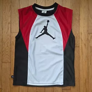 Air Jordan Sleeveless Jersey Tank Top Little Boy Youth 6 - Picture 1 of 5