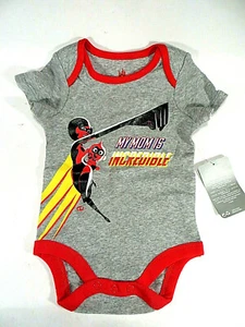 Ropa de dormir Increíbles Disney One Piece My Mom is Incredible Baby Girl Nuevo con etiquetas - Imagen 1 de 8
