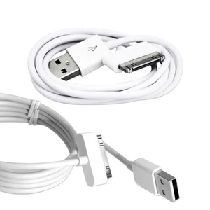 Cable de carga USB de 30 pines para Apple iPhone 4S 4 3GS iPod iPad 3 2 1 - Imagen 1 de 4